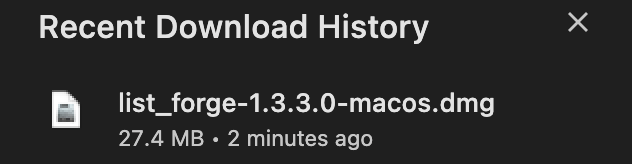 Opening DMG file