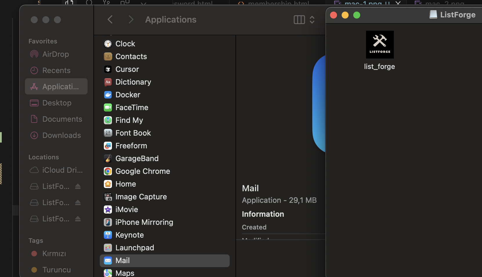 Moving to Applications
